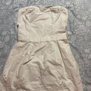 Hollister small white dress